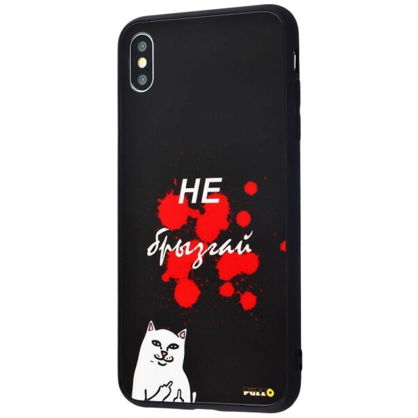 

Чехол-накладка Puzzo glass case mad series (Glass+TPU) iPhone Xs Max 27