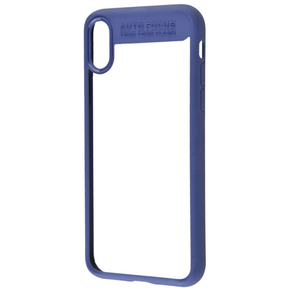 

Чехол-накладка Rock Clarity Series Case (PC+TPU) iPhone X dark_blue