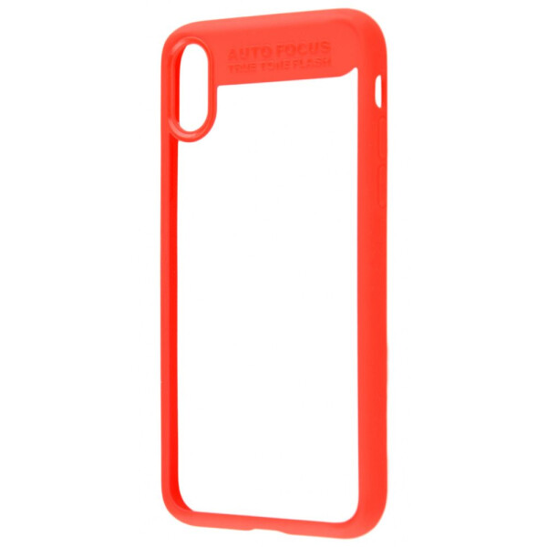 

Чехол-накладка Rock Clarity Series Case (PC+TPU) iPhone X red