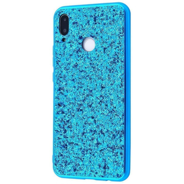 

Чехол-накладка Shining Corners With Sparkles Huawei P Smart 2019/Honor 10 Lite blue