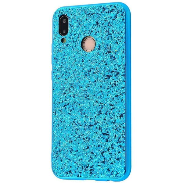 

Чехол-накладка Shining Corners With Sparkles Huawei P20 Lite blue