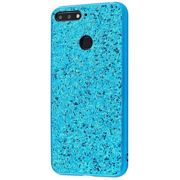 

Чехол-накладка Shining Corners With Sparkles Huawei Y6 Prime 2018/7A Pro//Enjoy 8e blue
