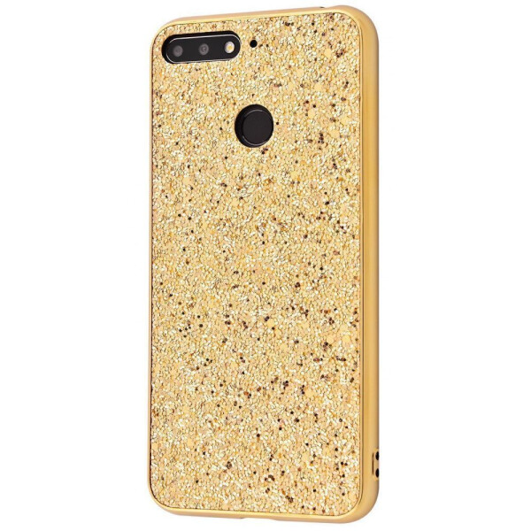 

Чехол-накладка Shining Corners With Sparkles Huawei Y6 Prime 2018/7A Pro//Enjoy 8e gold
