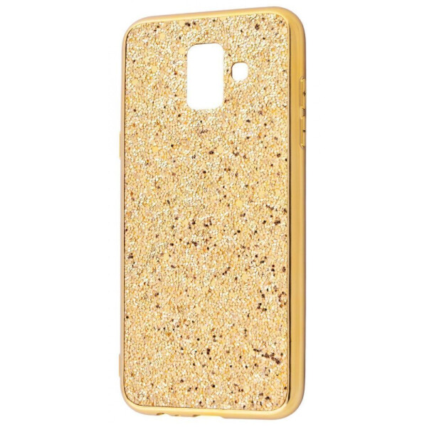 

Чехол-накладка Shining Corners With Sparkles Samsung Galaxy A6 2018 (A600F) gold