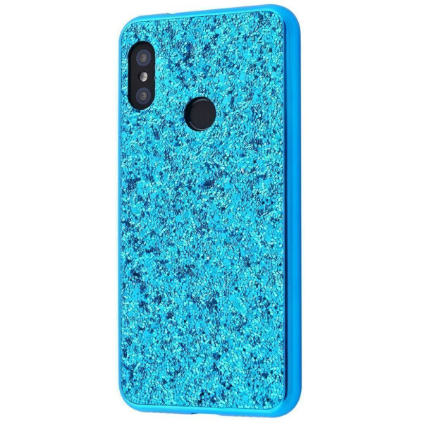 

Чехол-накладка Shining Corners With Sparkles Xiaomi Redmi Note 6 Pro blue