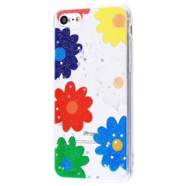 

Чехол-накладка Silicone Bear and Flowers (TPU) iPhone 7/8/SE 2 02