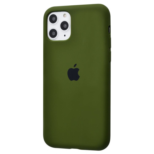 

Чехол-накладка Silicone Case Full Cover iPhone 11 Pro army_green