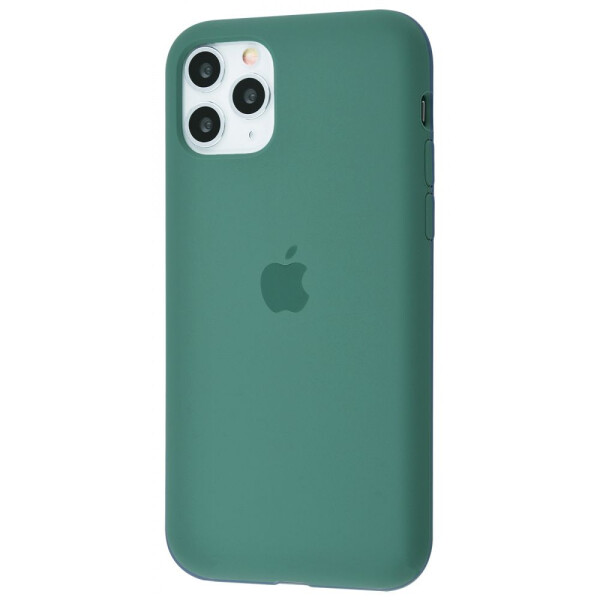 

Чехол-накладка Silicone Case Full Cover iPhone 11 Pro Max pine_green