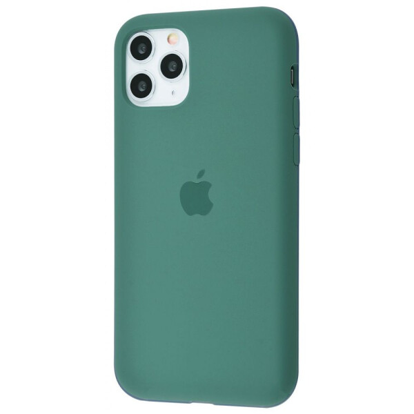 

Чехол-накладка Silicone Case Full Cover iPhone 11 Pro pine_green