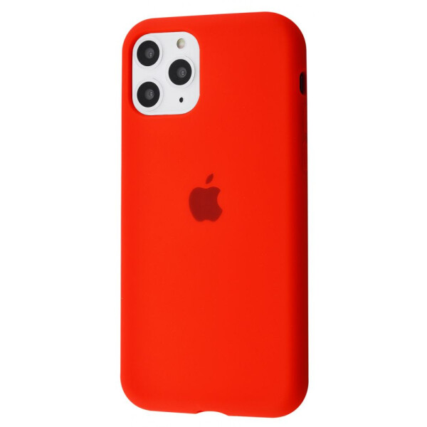 

Чехол-накладка Silicone Case Full Cover iPhone 11 Pro red