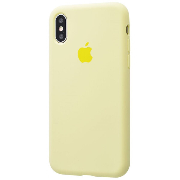 

Чехол-накладка Silicone Case Full Cover iPhone X/Xs mellow_yellow