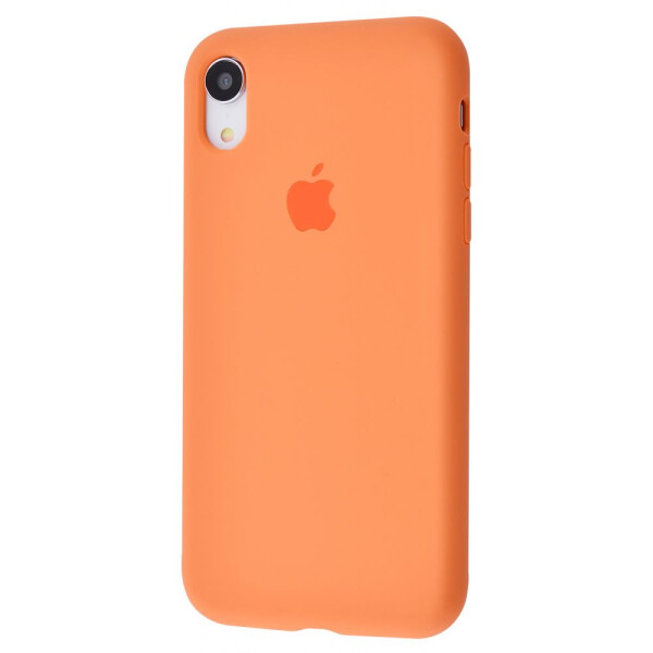 

Чехол-накладка Silicone Case Full Cover iPhone Xr papaya