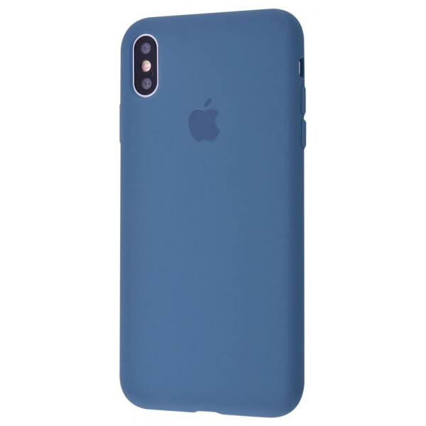 

Чехол-накладка Silicone Case Full Cover iPhone Xs Max alaskan_blue
