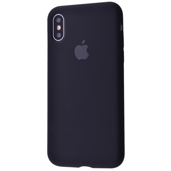 

Чехол-накладка Silicone Case Full Cover iPhone Xs Max black