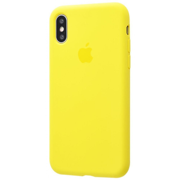 

Чехол-накладка Silicone Case Full Cover iPhone Xs Max canary_yellow