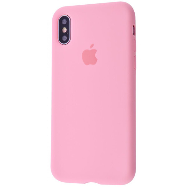 

Чехол-накладка Silicone Case Full Cover iPhone Xs Max pink