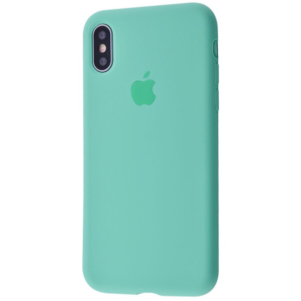 

Чехол-накладка Silicone Case Full Cover iPhone Xs Max spearmint