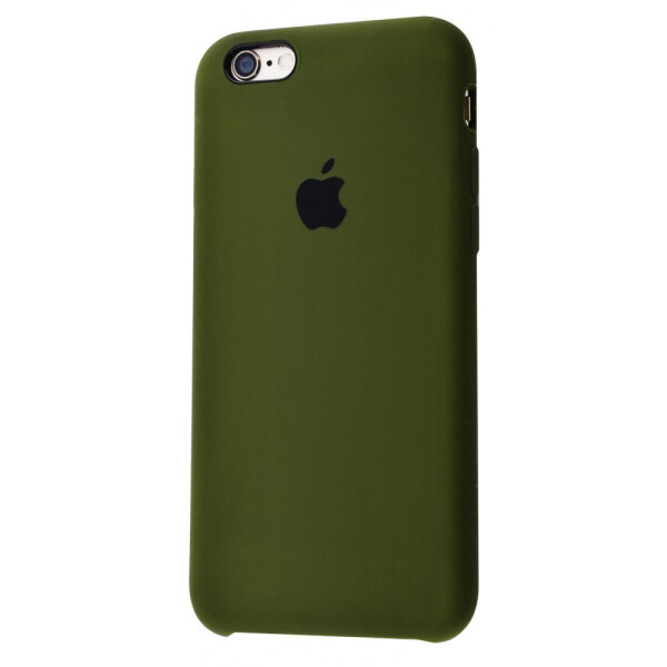 

Чехол-накладка Silicone Case High Copy iPhone 6/6s army_green