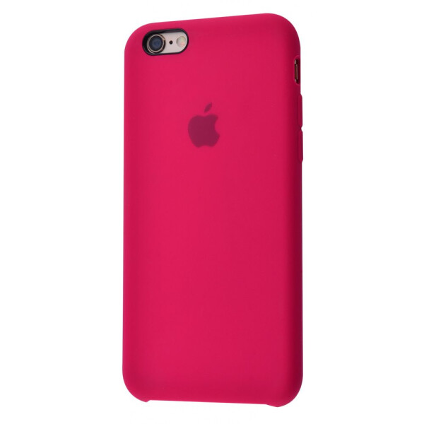 

Чехол-накладка Silicone Case High Copy iPhone 6/6s rose_red