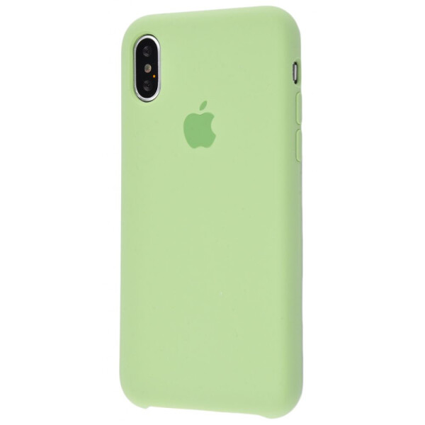 

Чехол-накладка Silicone Case High Copy iPhone X/Xs mint_gum