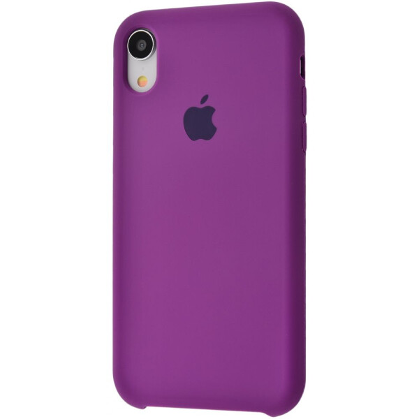 

Чехол-накладка Silicone Case High Copy iPhone Xr purple