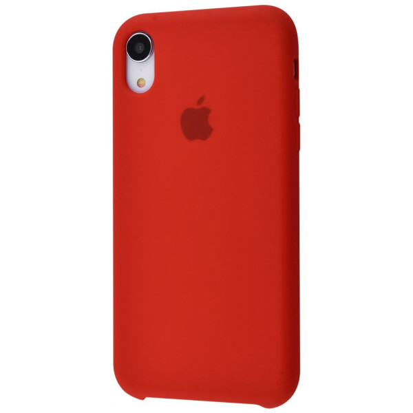 

Чехол-накладка Silicone Case High Copy iPhone Xr red