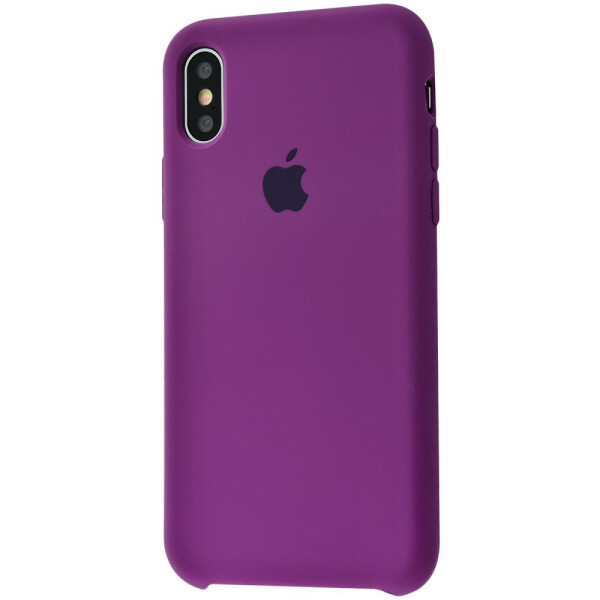 

Чехол-накладка Silicone Case High Copy iPhone Xs Max purple