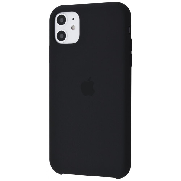 

Чехол-накладка Silicone Case iPhone 11 black