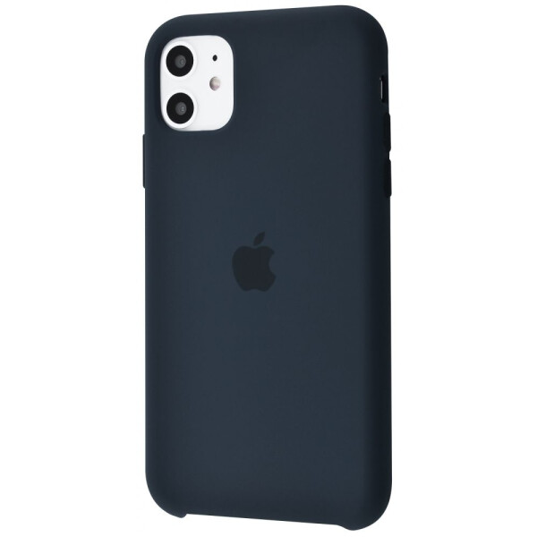 

Чехол-накладка Silicone Case iPhone 11 midnight_blue
