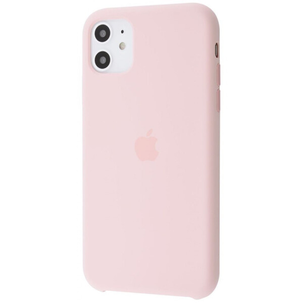 

Чехол-накладка Silicone Case iPhone 11 pink_sand