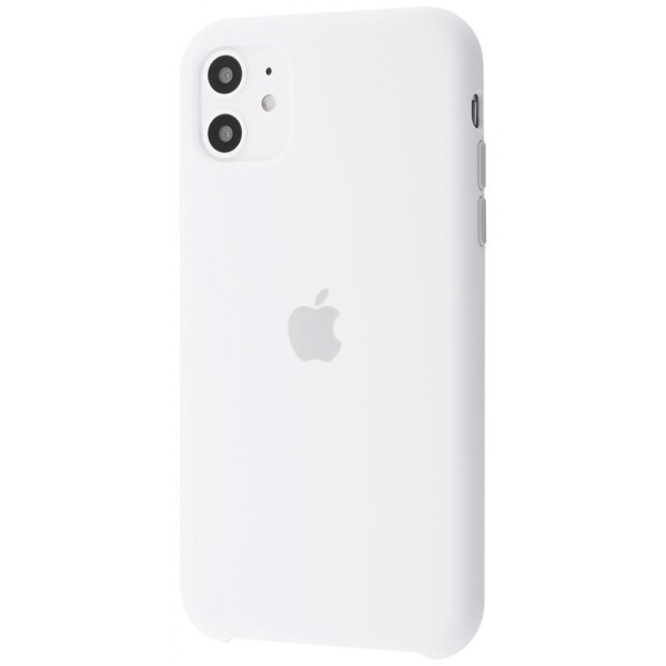

Чехол-накладка Silicone Case iPhone 11 white
