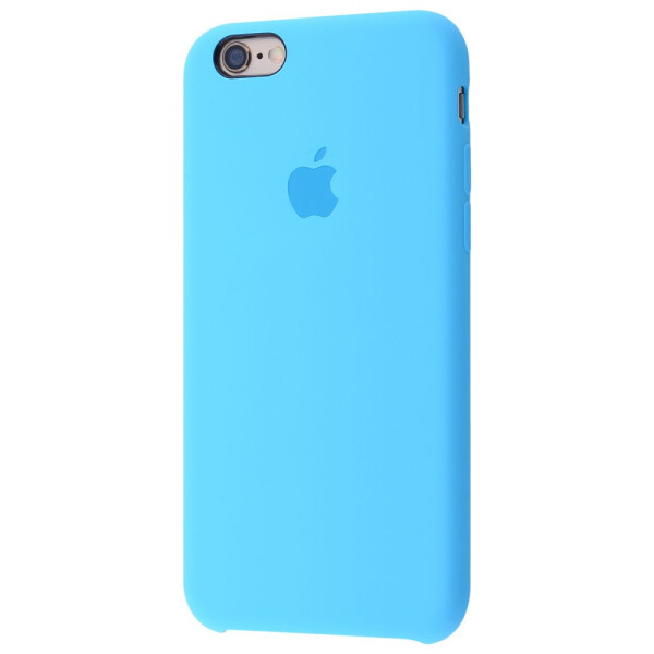

Чехол-накладка Silicone Case iPhone 6/6s blue