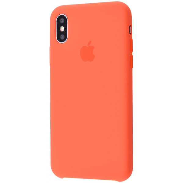 

Чехол-накладка Silicone Case iPhone X/Xs nectarine