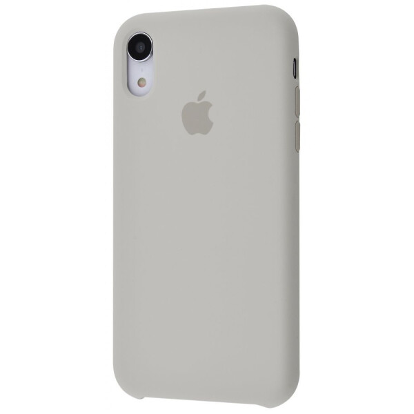 

Чехол-накладка Silicone Case iPhone Xr stone