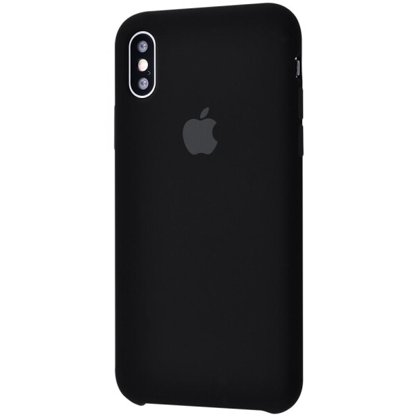 

Чехол-накладка Silicone Case iPhone Xs Max black