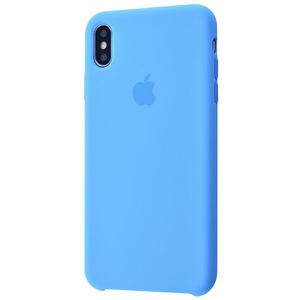 

Чехол-накладка Silicone Case iPhone Xs Max cornflower