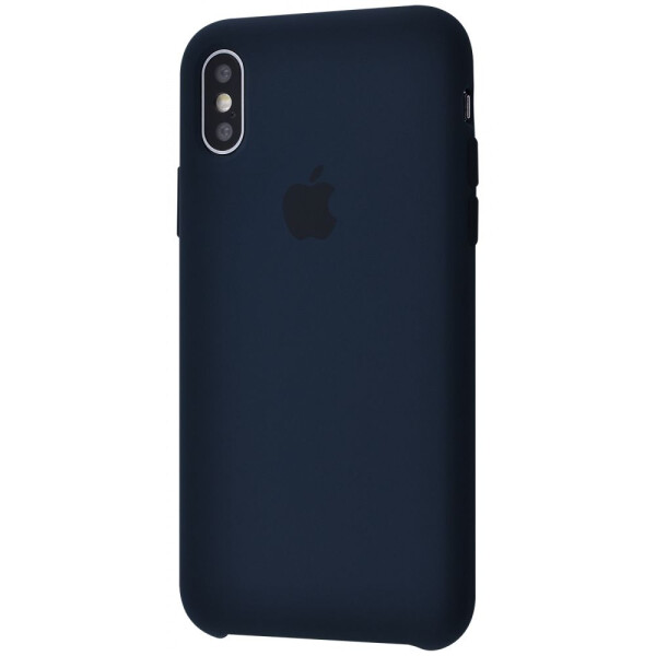 

Чехол-накладка Silicone Case iPhone Xs Max midnight_blue