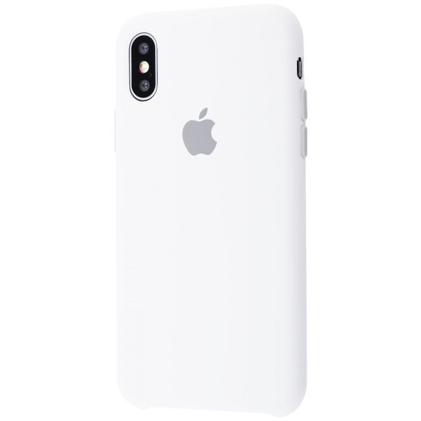 

Чехол-накладка Silicone Case iPhone Xs Max white