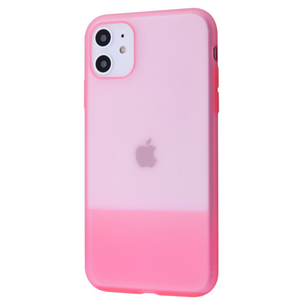 

Чехол-накладка Silicone Case Shadow Slim iPhone 11 hot_pink