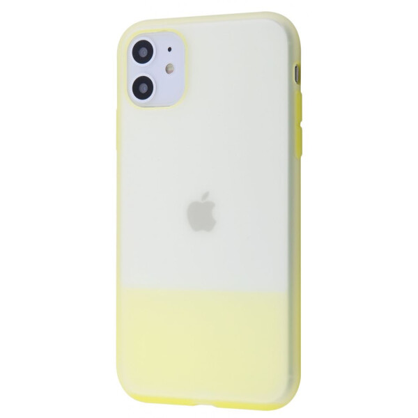 

Чехол-накладка Silicone Case Shadow Slim iPhone 11 lemon_yellow