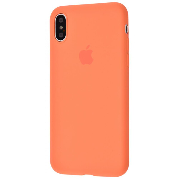 

Чехол-накладка Silicone Case Ultra Thin iPhone X peach