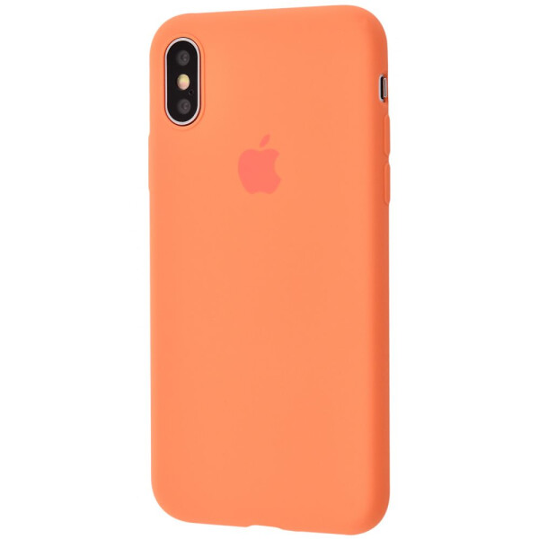 

Чехол-накладка Silicone Case Ultra Thin iPhone X/Xs peach