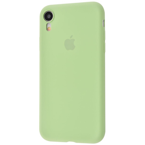 

Чехол-накладка Silicone Case Ultra Thin iPhone Xr mint_gum