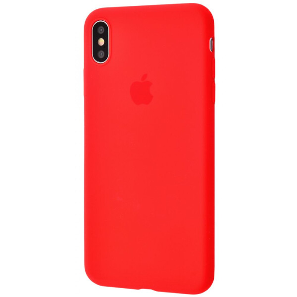 

Чехол-накладка Silicone Case Ultra Thin iPhone Xs Max red
