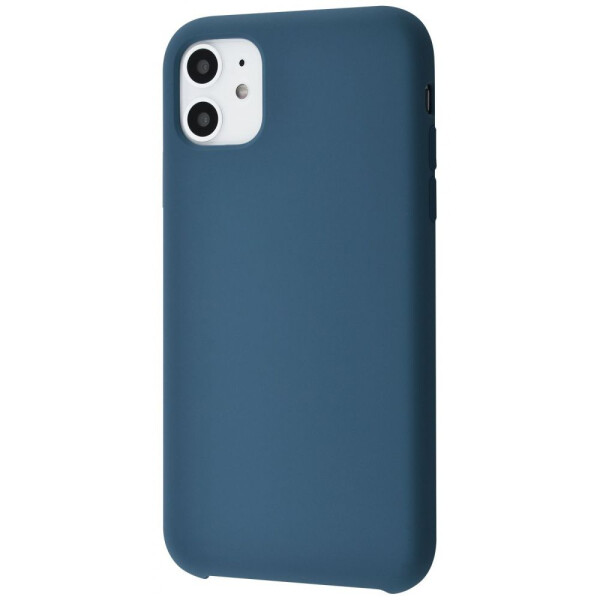 

Чехол-накладка Silicone Case Without Logo iPhone 11 alaskan_blue