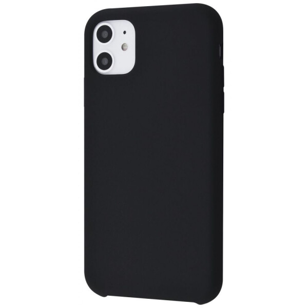 

Чехол-накладка Silicone Case Without Logo iPhone 11 black