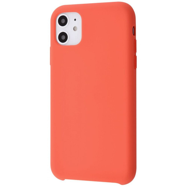 

Чехол-накладка Silicone Case Without Logo iPhone 11 clementine
