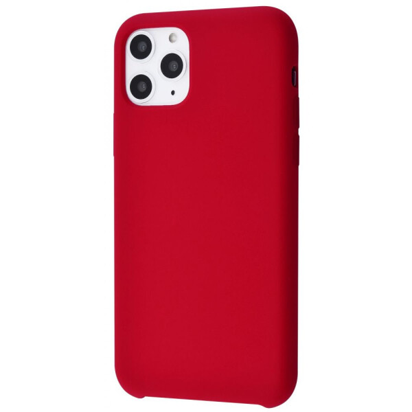 

Чехол-накладка Silicone Case Without Logo iPhone 11 Pro Max red