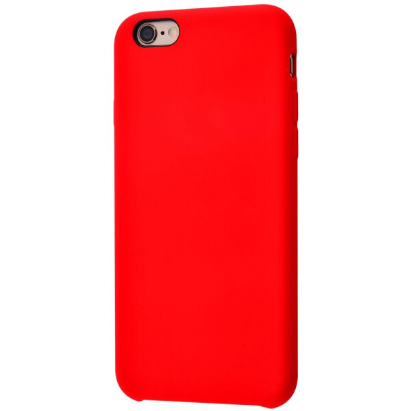 

Чехол-накладка Silicone Case Without Logo iPhone 6/6s red