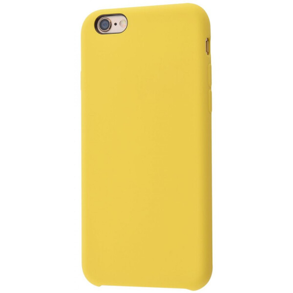 

Чехол-накладка Silicone Case Without Logo iPhone 6/6s yellow